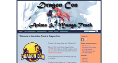 Desktop Screenshot of anime.dragoncon.org