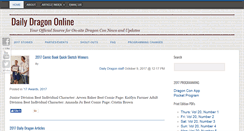 Desktop Screenshot of dailydragon.dragoncon.org
