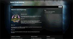 Desktop Screenshot of gameprogramming.dragoncon.org