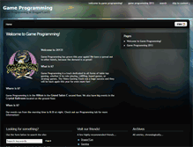 Tablet Screenshot of gameprogramming.dragoncon.org